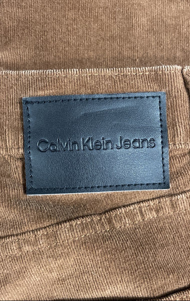 Calvin Klein Jeans Women's Rust Orange Corduroy Stretch 5-Pocket Pants Size 2