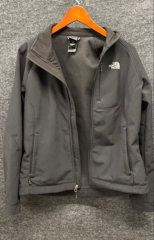 The North Face Women's Black Apex Bionic Softshell Full Zip Jacket Size M
