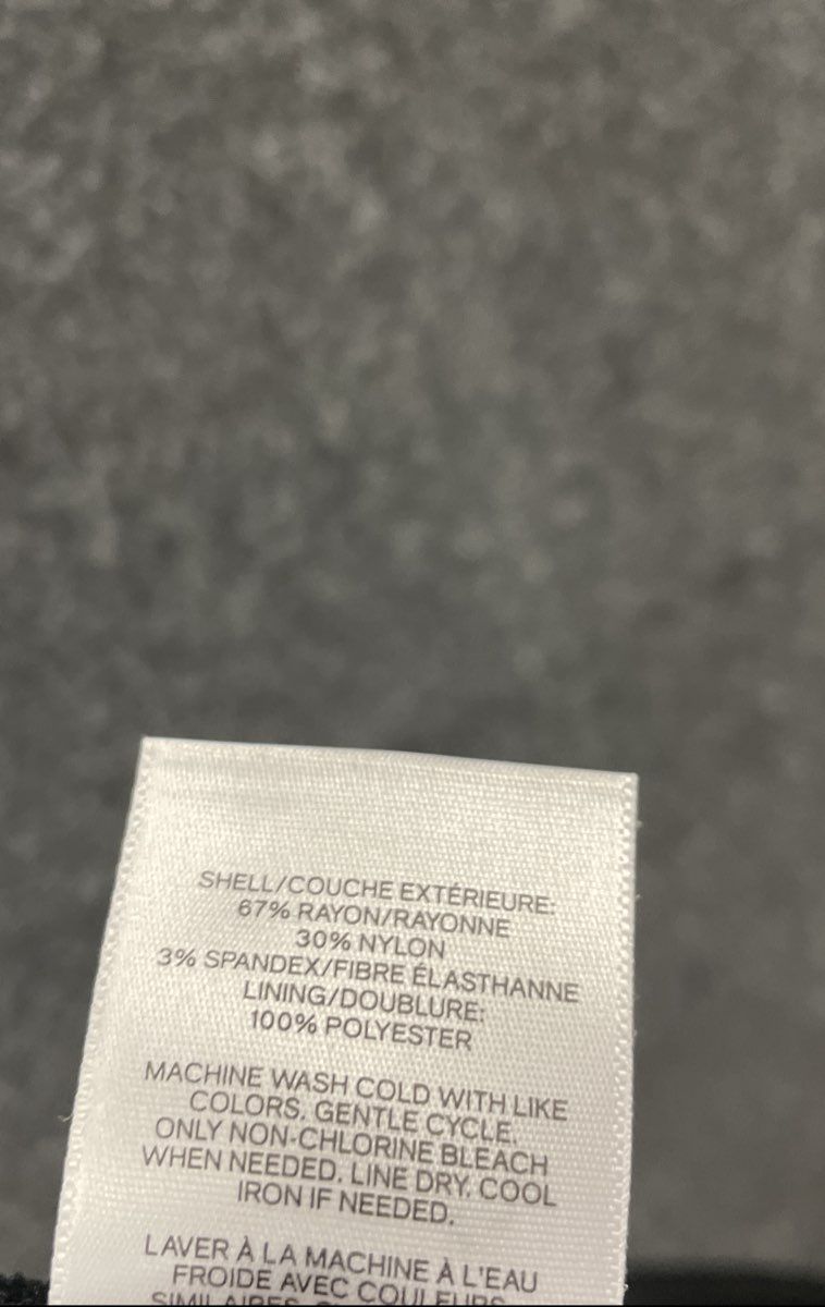 Express Women's Black Pencil Skirt Asymmetrical Foldover Waist NWT Size S