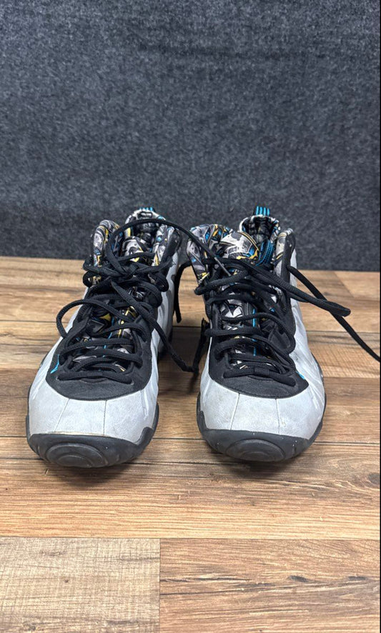 Nike Little Posite One Graffiti 644791-009 Kids Basketball Shoes Size 6Y