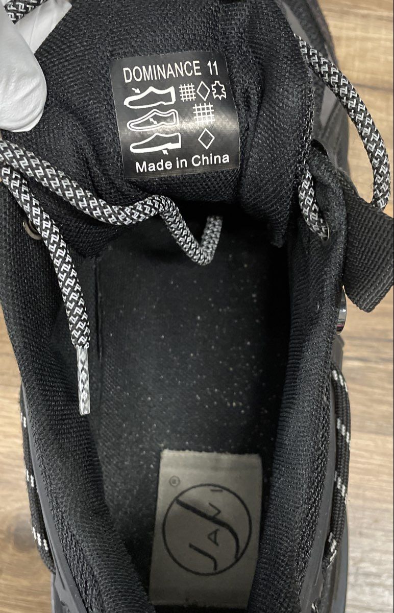 Javi Dominance 11 Black Iridescent Chunky Lifestyle Sneakers Size 11