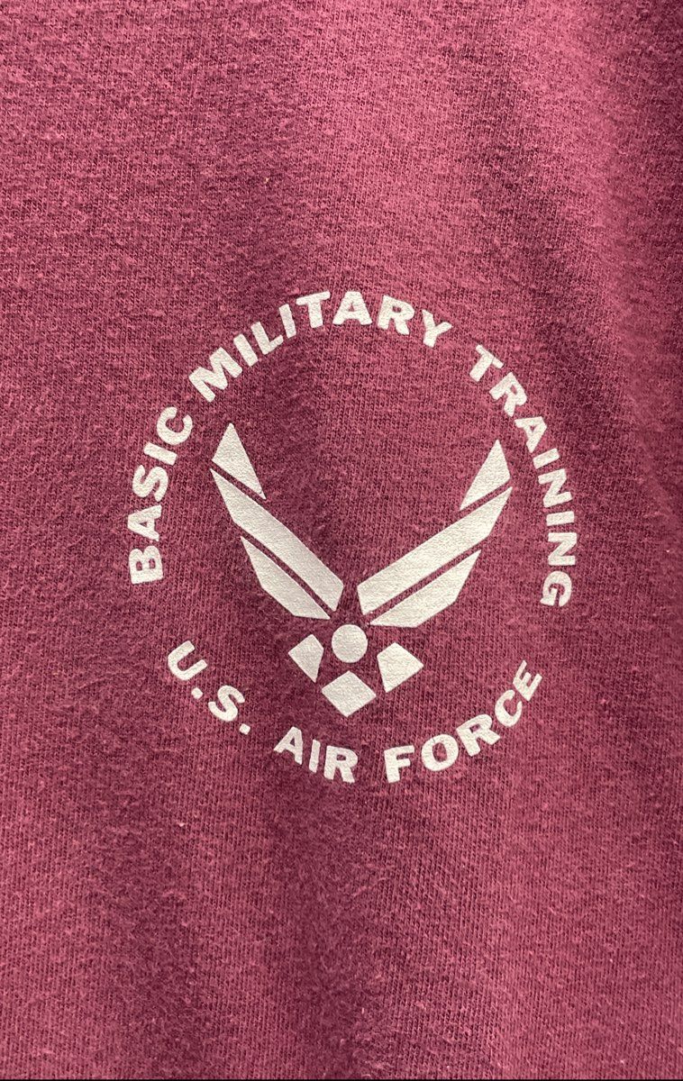 Basic Military Training US Air Force 124th Men's T-Shirt Size XL