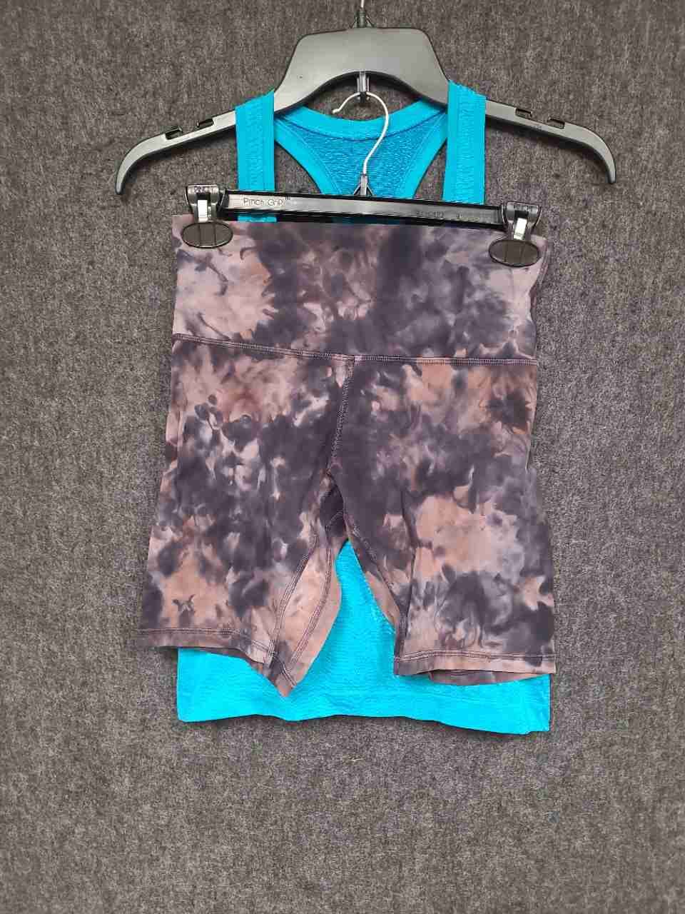 Lululemon Women's Swiftly Tech Racerback Tank & Align Biker Shorts 2-Pc Set