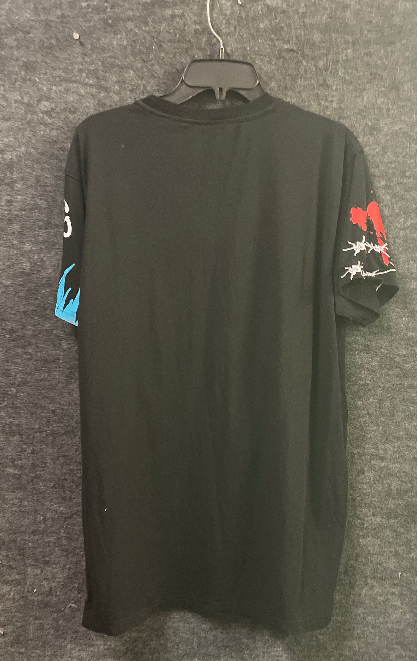 Bleecker & Mercer Men's Black Graphic Streetwear T-Shirt Privileged Sz L