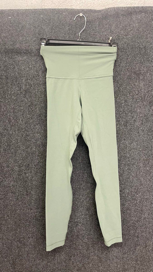 Lululemon Women's Align High-Rise Pant 25" Sage Green Nulu Leggings Size 2