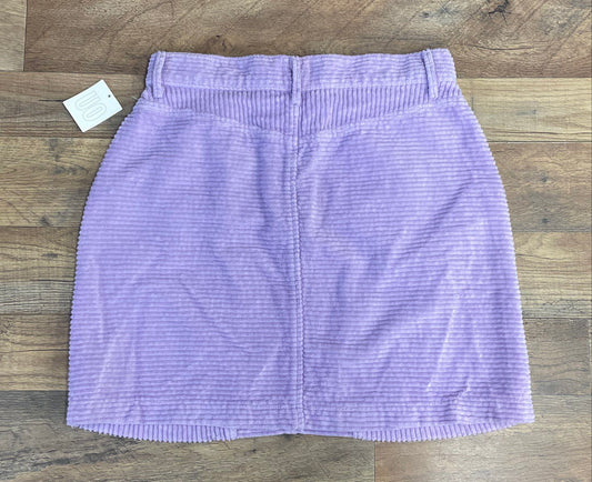 BDG Urban Outfitters Women's Lavender Corduroy A-Line Mini Skirt Size M NWT