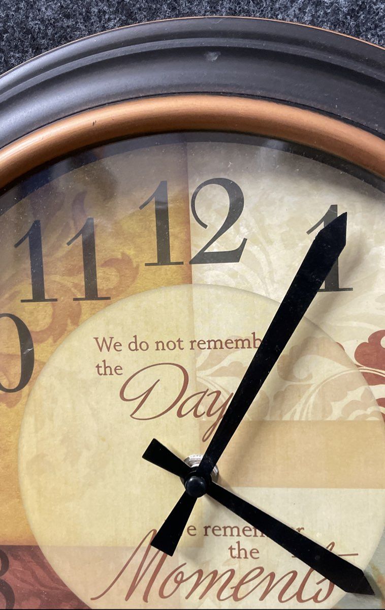Allen & Roth Analog Round Wall Clock
