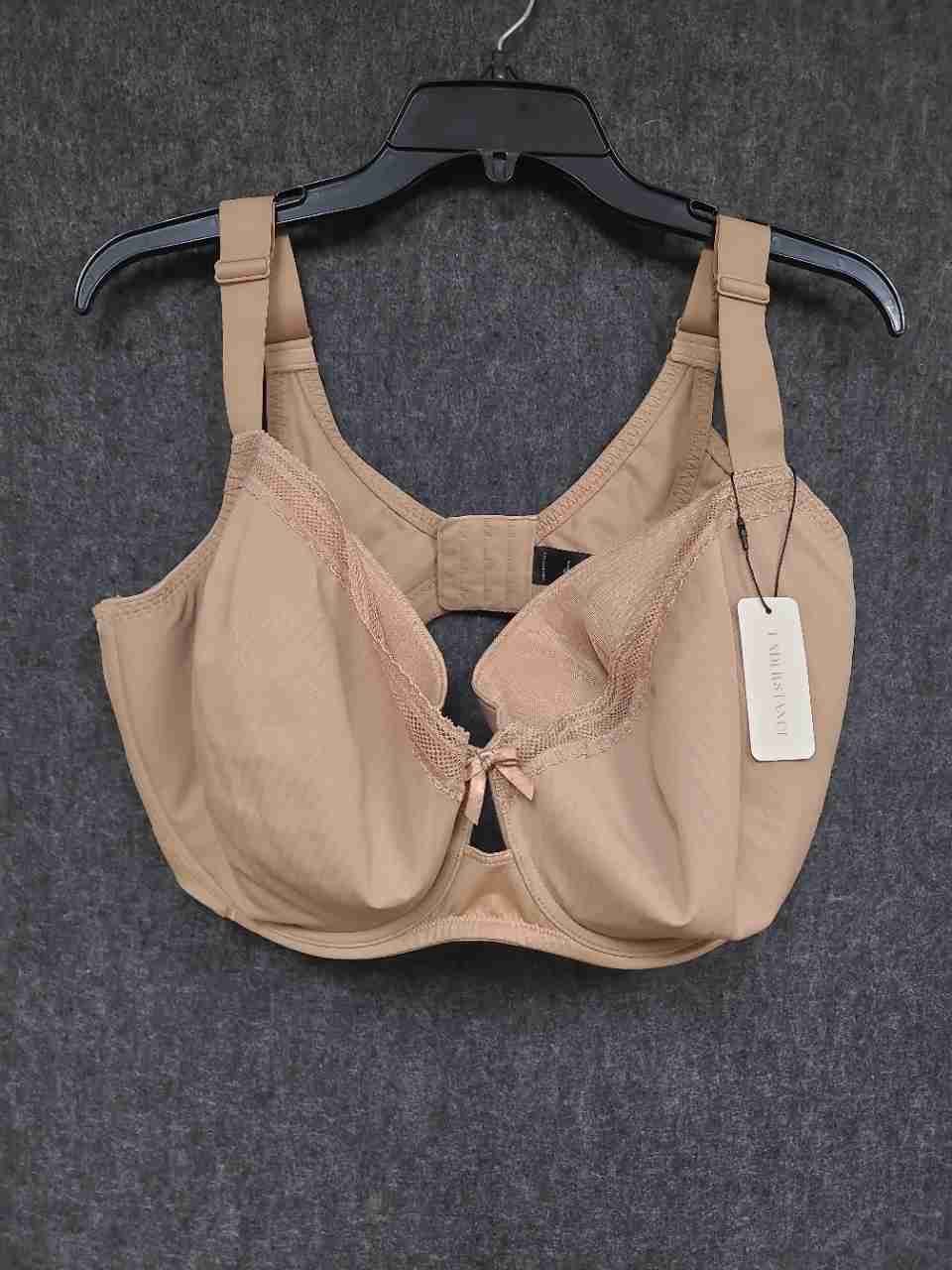 Understance Women's Marion Smooth Flexwire Demi Bra Latte Nude Sz 44I NWT