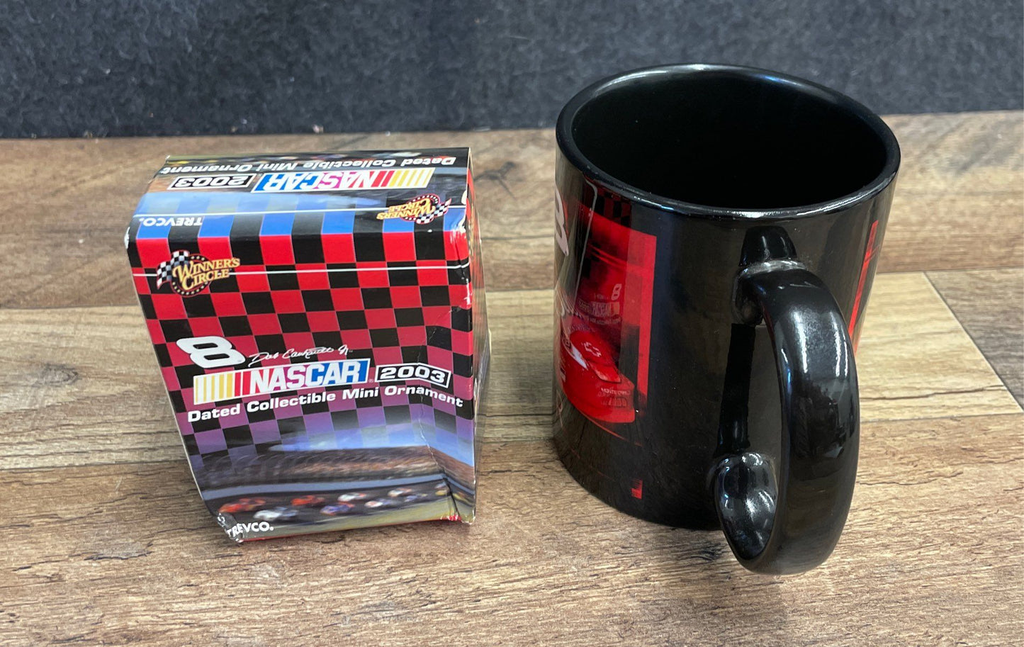 Dale Earnhardt Jr. #8 Budweiser Merchandise Lot of 3 Clock Mug 2003 Ornament