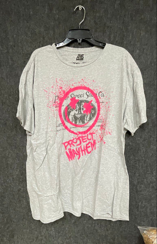 Fight Club Project Mayhem Paper Street Soap Co Loot Crate Exclusive Sz 3XL
