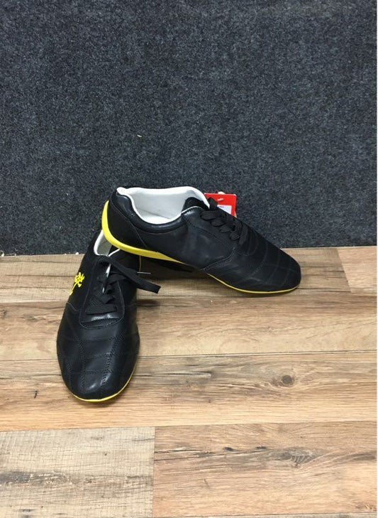 Liurui Tai Chi Martial Arts Kung Fu Training Shoes Black Yellow Size 42 NWT