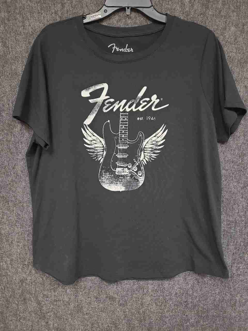 Fender Winged Guitar Graphic T-Shirt Sz XL