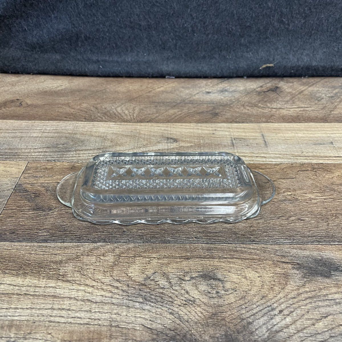 Anchor Hocking Wexford Covered Butter Dish