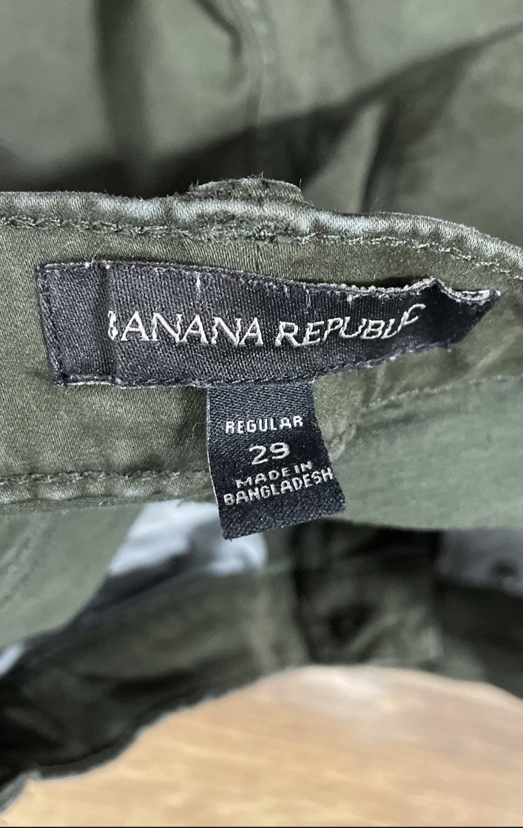 Banana Republic Women's Olive Green Slim Skinny Regular Fit Jeans Sz 29