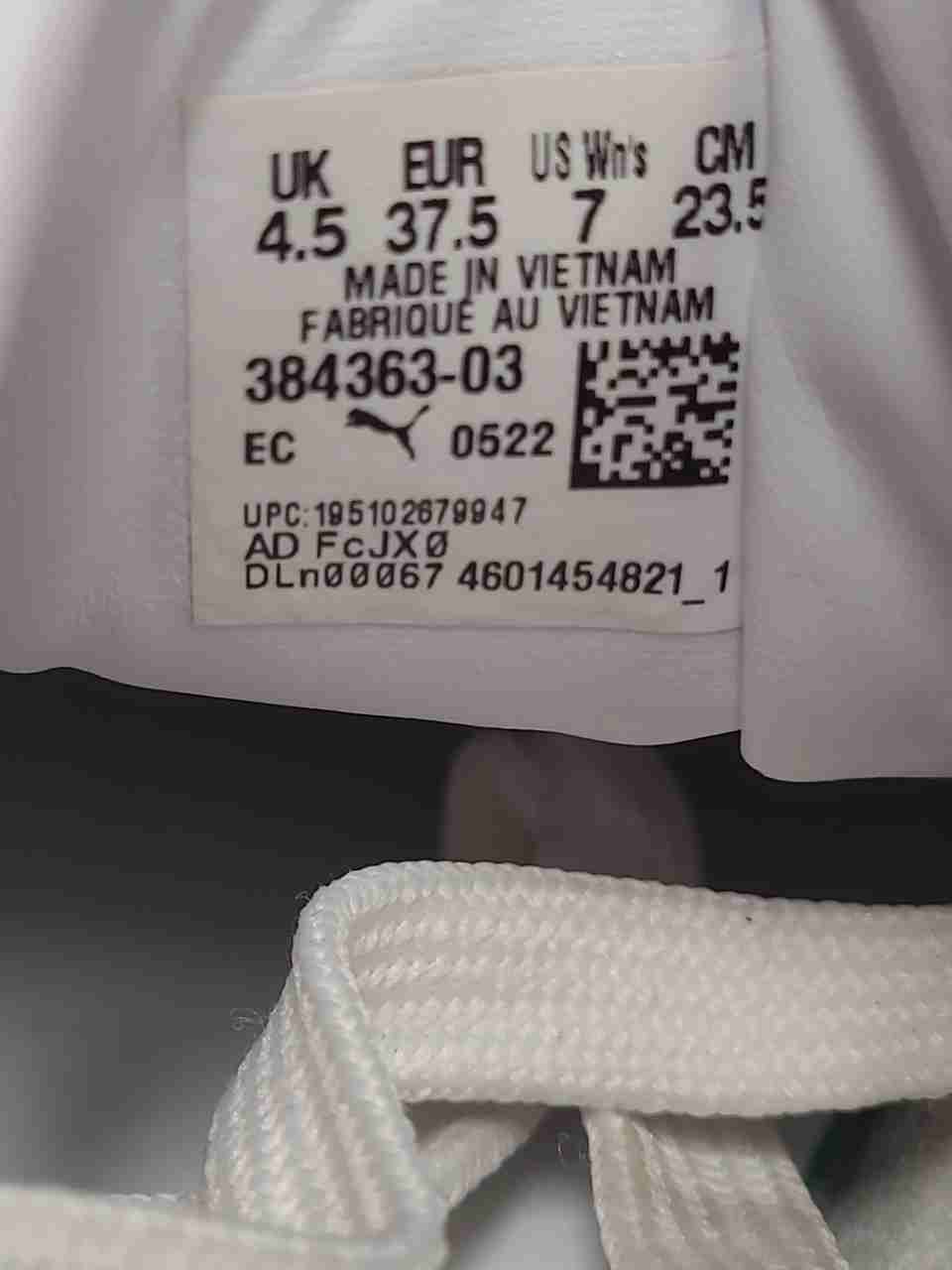 Puma Mayze Stack White Peyote Women's Platform Sneakers Size 7