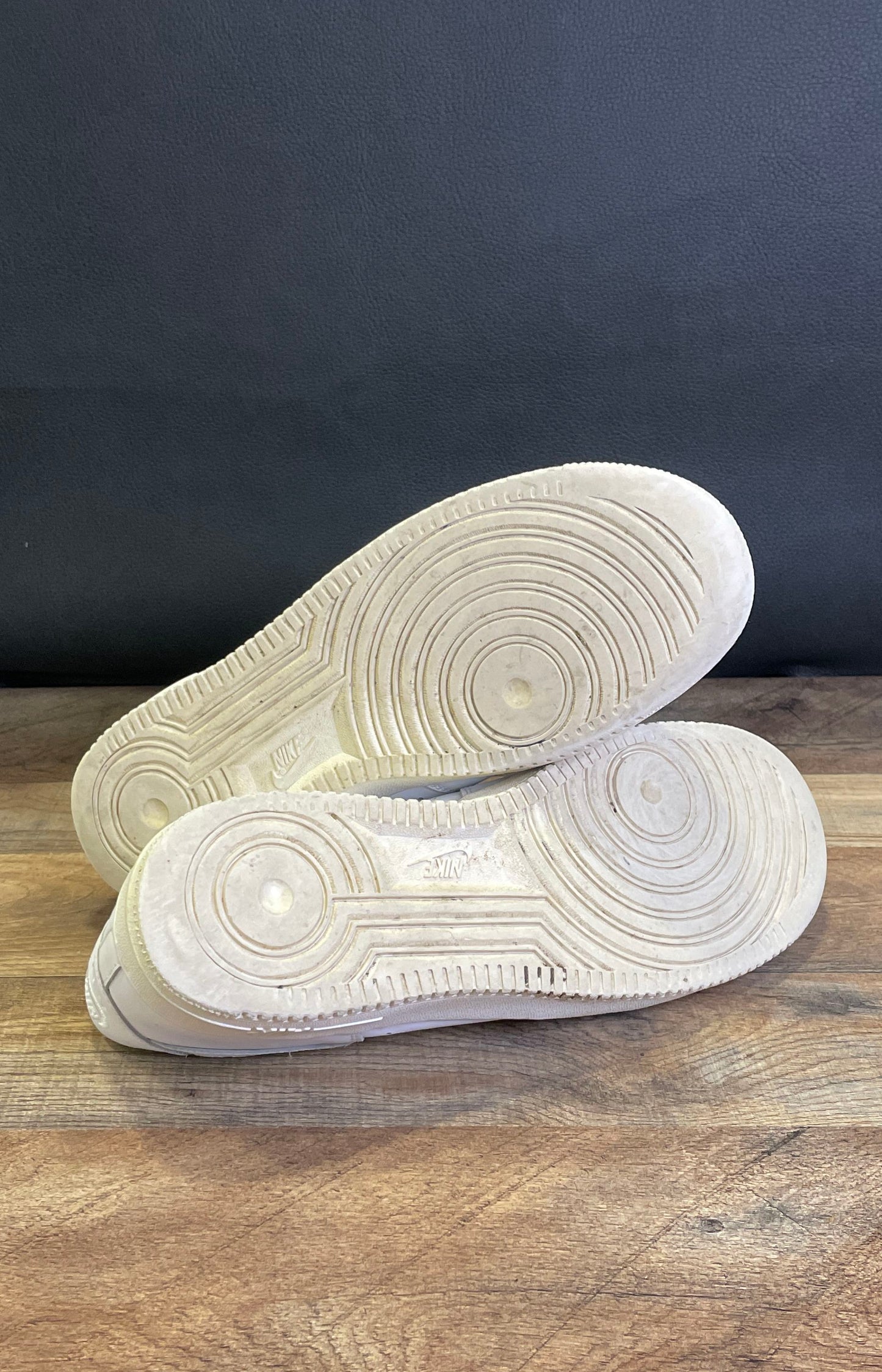 Nike Air Force 1 '07 Triple White Low Sneakers Men's Size 12