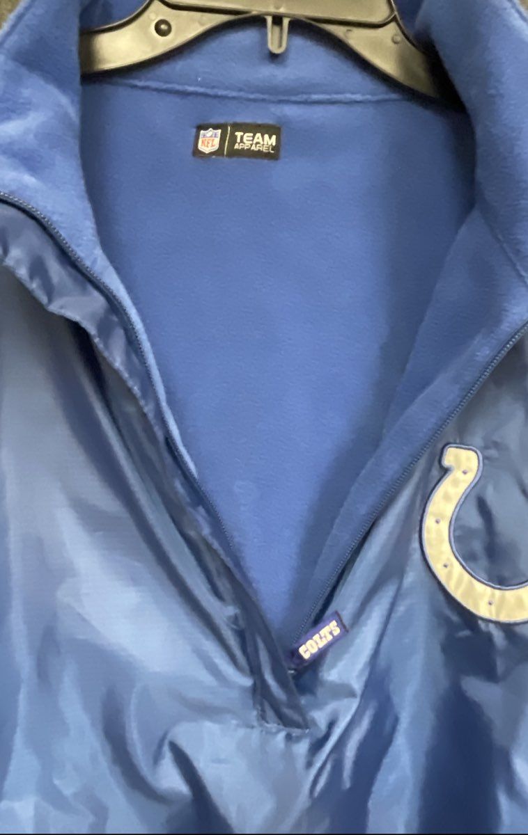 Men's Blue NFL Team Apparel Jacket - Size XL