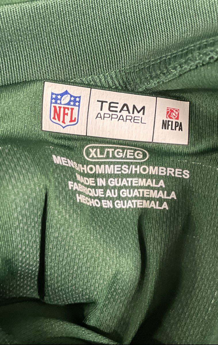 NFL Team Apparel Men's Jersey Green New York Jets Sam Darnold #14 Sz XL