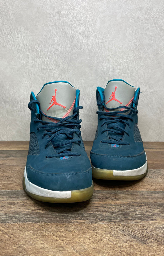 Nike Air Jordan Flight Remix Space Blue Tropical Teal Infrared Size 11.5