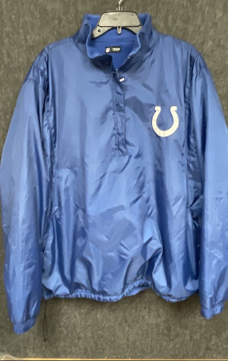 Men's Blue NFL Team Apparel Jacket - Size XL