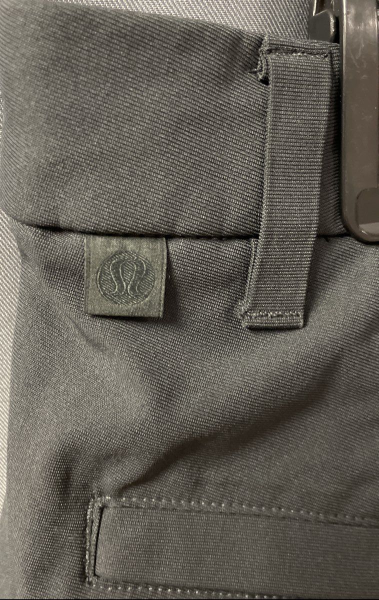 Lululemon Men's Commission Slim Fit Pants Gray Warpstreme Technical Sz 34