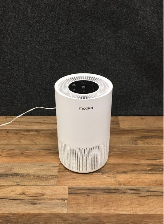 Mooka Model AP-S0610L Air Purifier White with Touch Control Panel