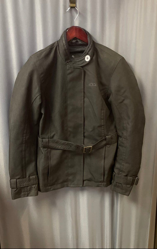 Alpinestars Women's City Collection Belted Motorcycle Jacket Black Sz L