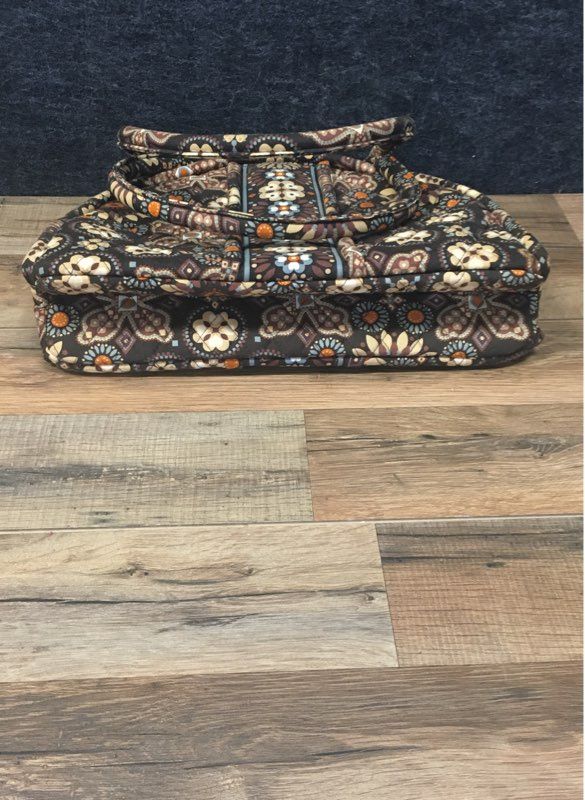 Vera Bradley Caramel Top Handle Bag