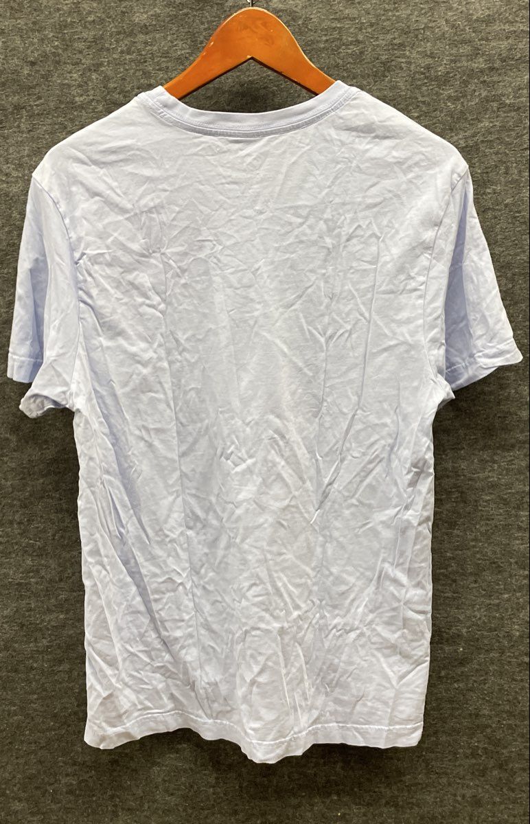 Hurley Men's Light Blue T-shirt Mountain Graphic Sun 100% Cotton Sz M