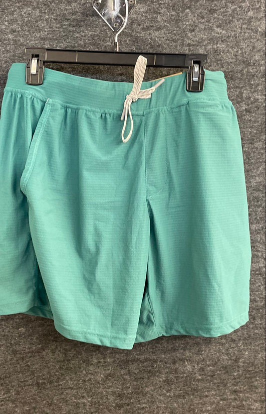 Avalanche Men's Teal Lifestyle Shorts 2-Way Stretch Relaxed Fit NWT Size L