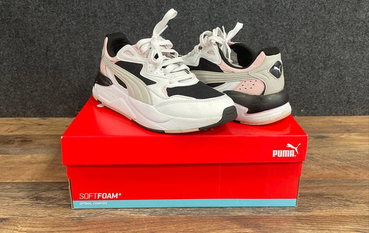 Puma X-Ray Speed White Black Rose Dust Women's Sneakers Size 11