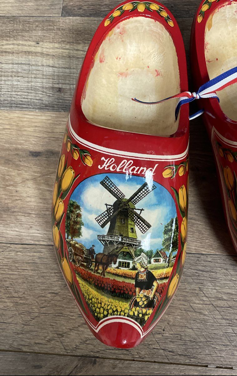 Decorative Wooden Clogs Dutch