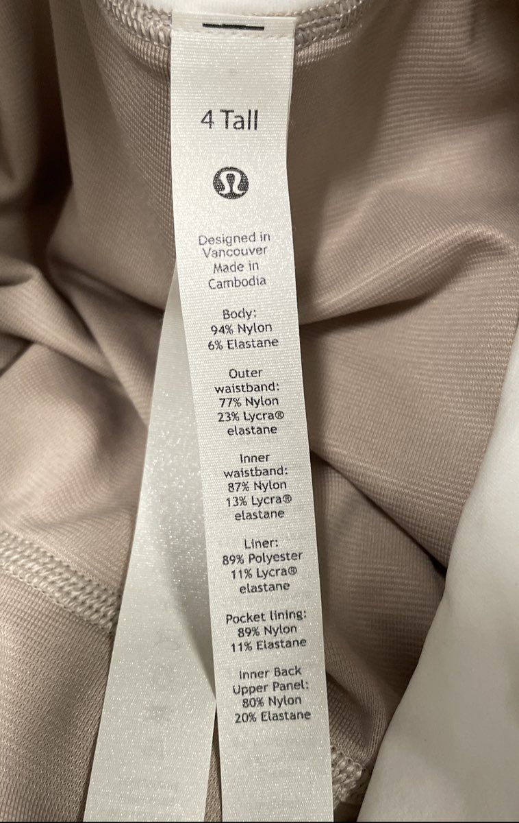 Lululemon Women's Speed Up High-Rise Lined Running Shorts White Sz 4 Tall