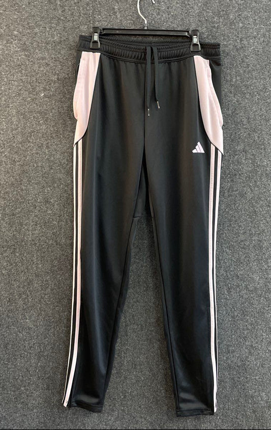 Adidas Men's Tiro AEROREADY Track Pants Black White 3 Stripe Athletic Sz MT