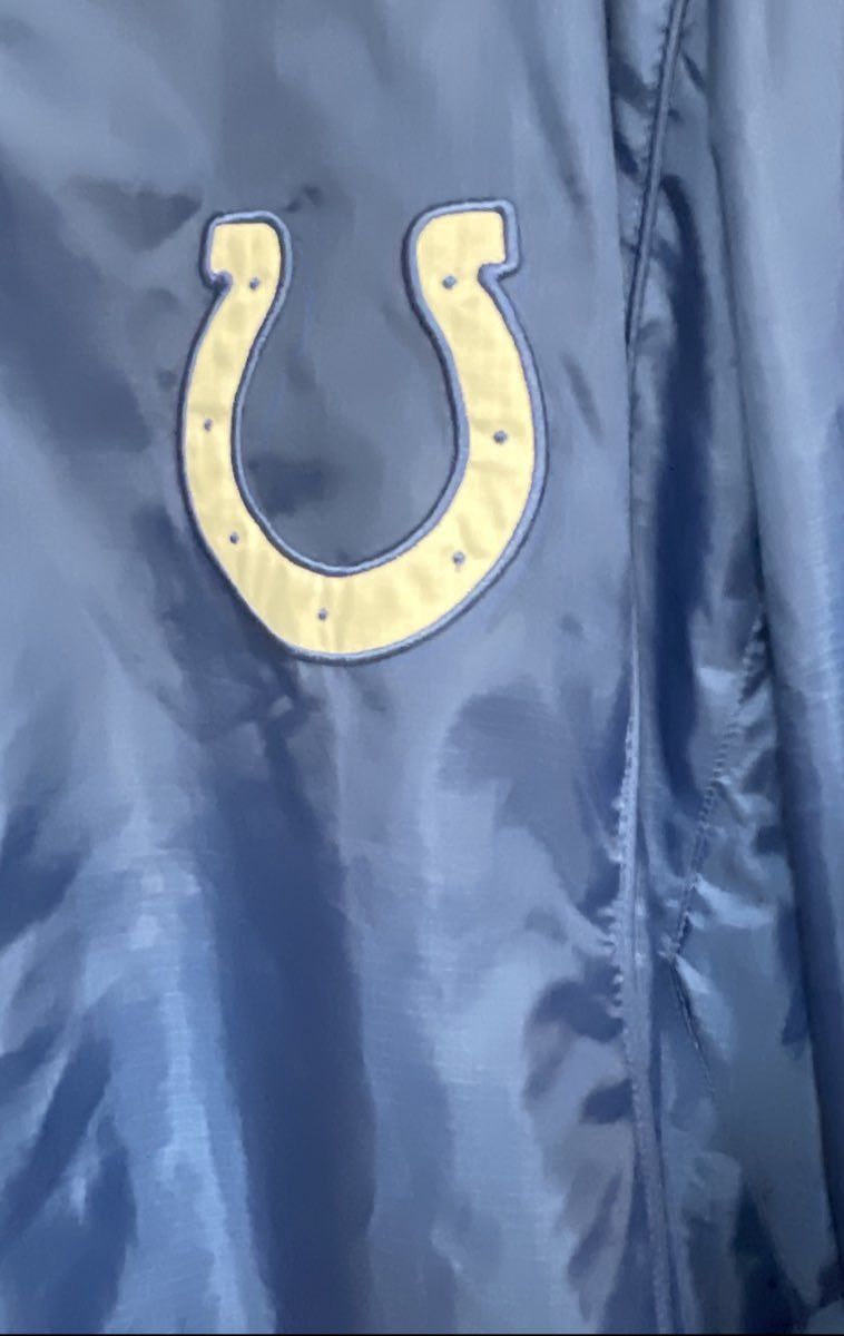 Men's Blue NFL Team Apparel Jacket - Size XL