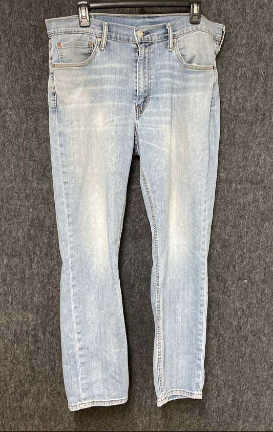 Levi's Men's 541 Athletic Taper Light Wash Stretch Blue Jeans Sz 35x30