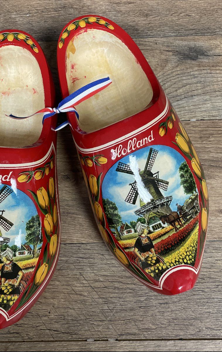 Decorative Wooden Clogs Dutch