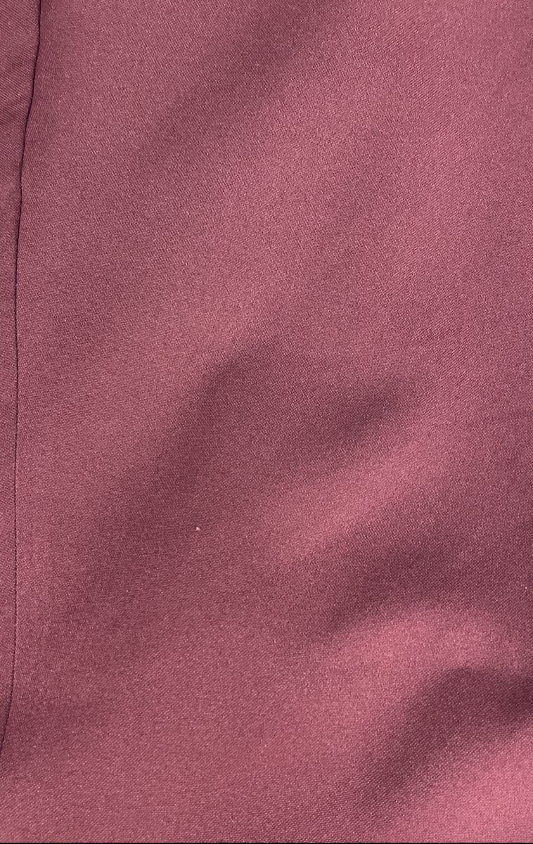 J. Vital Men's Burgundy Pleated Dress Pants Slacks Polyester Big & Tall Sz 58W