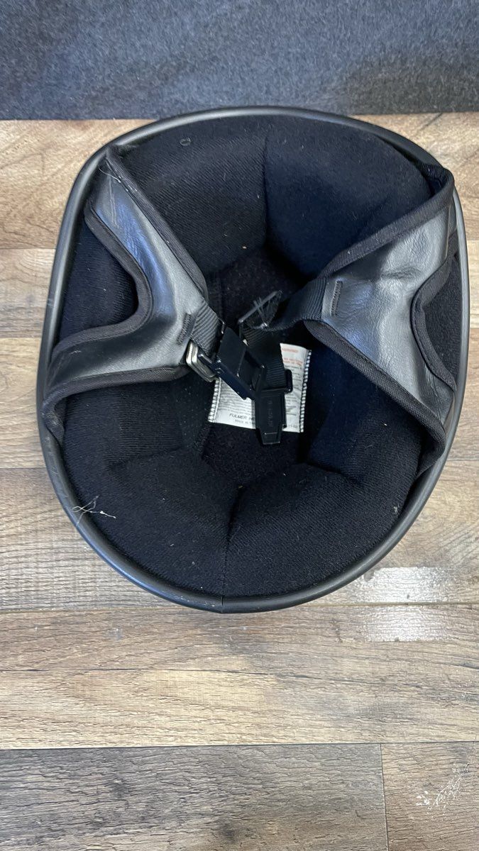Black DOT Helmet - Size Large