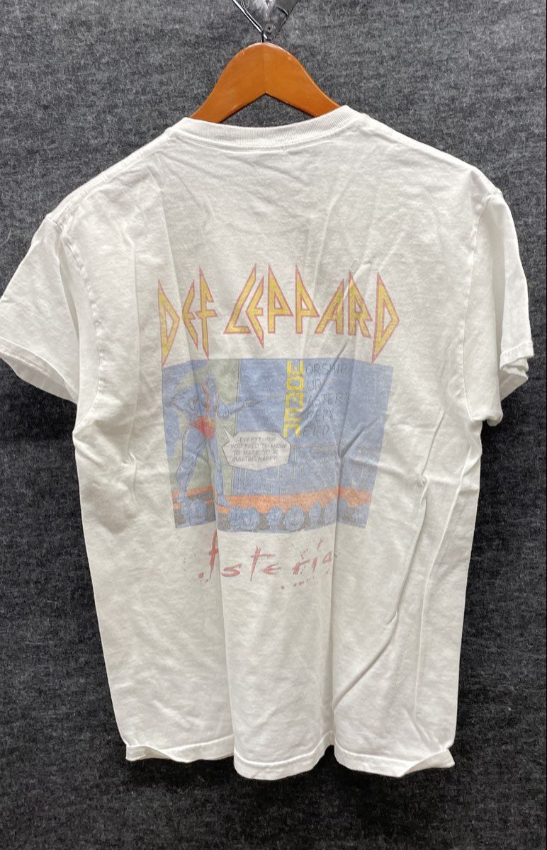 Def Leppard Hysteria Women of Doom Comic Art T-Shirt Reprint Gildan Sz M