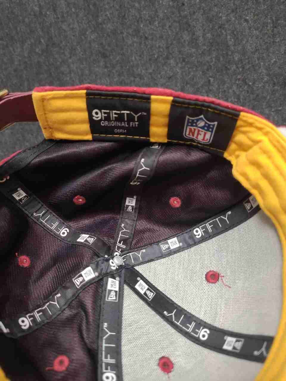 New Era Washington Redskins NFL 9FIFTY Original Fit Suede Strapback Hat OSFM