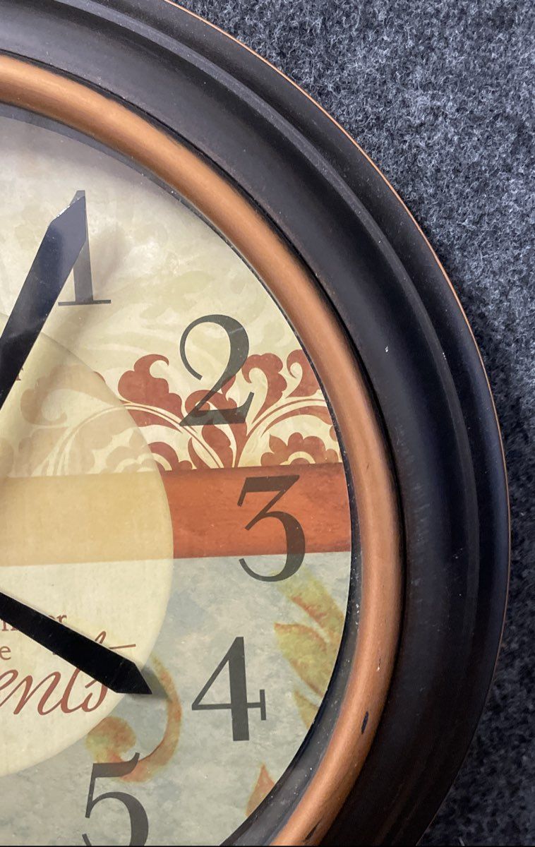 Allen & Roth Analog Round Wall Clock