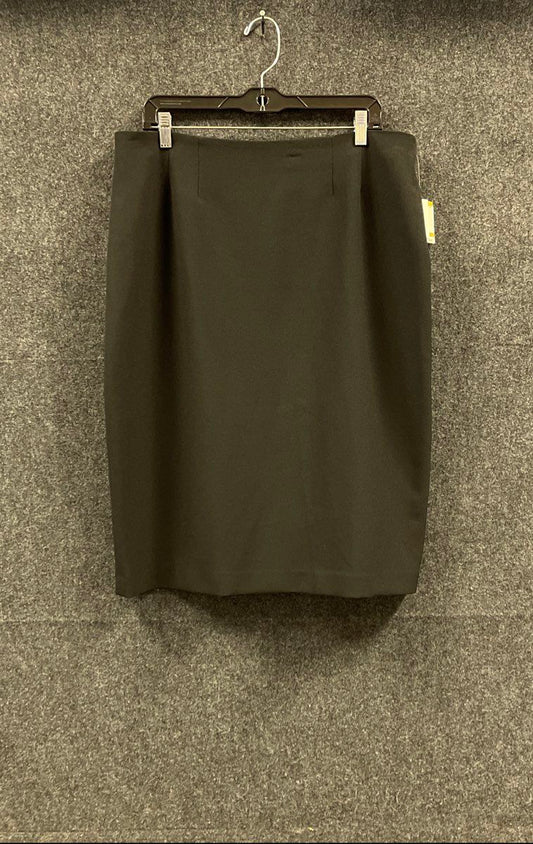 Kasper Women's Black Professional Stretch Pencil Skirt NWT Size 14