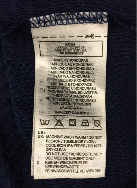 Adidas Men's Colonial Forge Soccer Graphic T-Shirt Blue M NWT