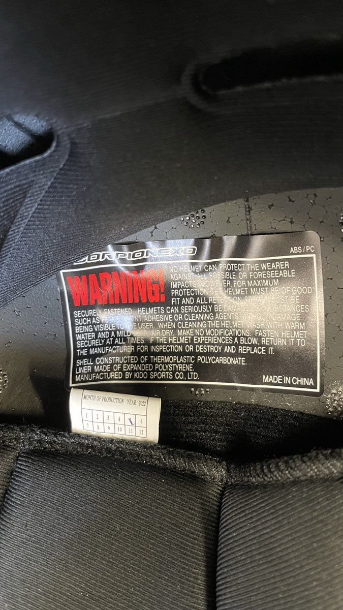 Black Scorpion Helmet - Size XXLarge