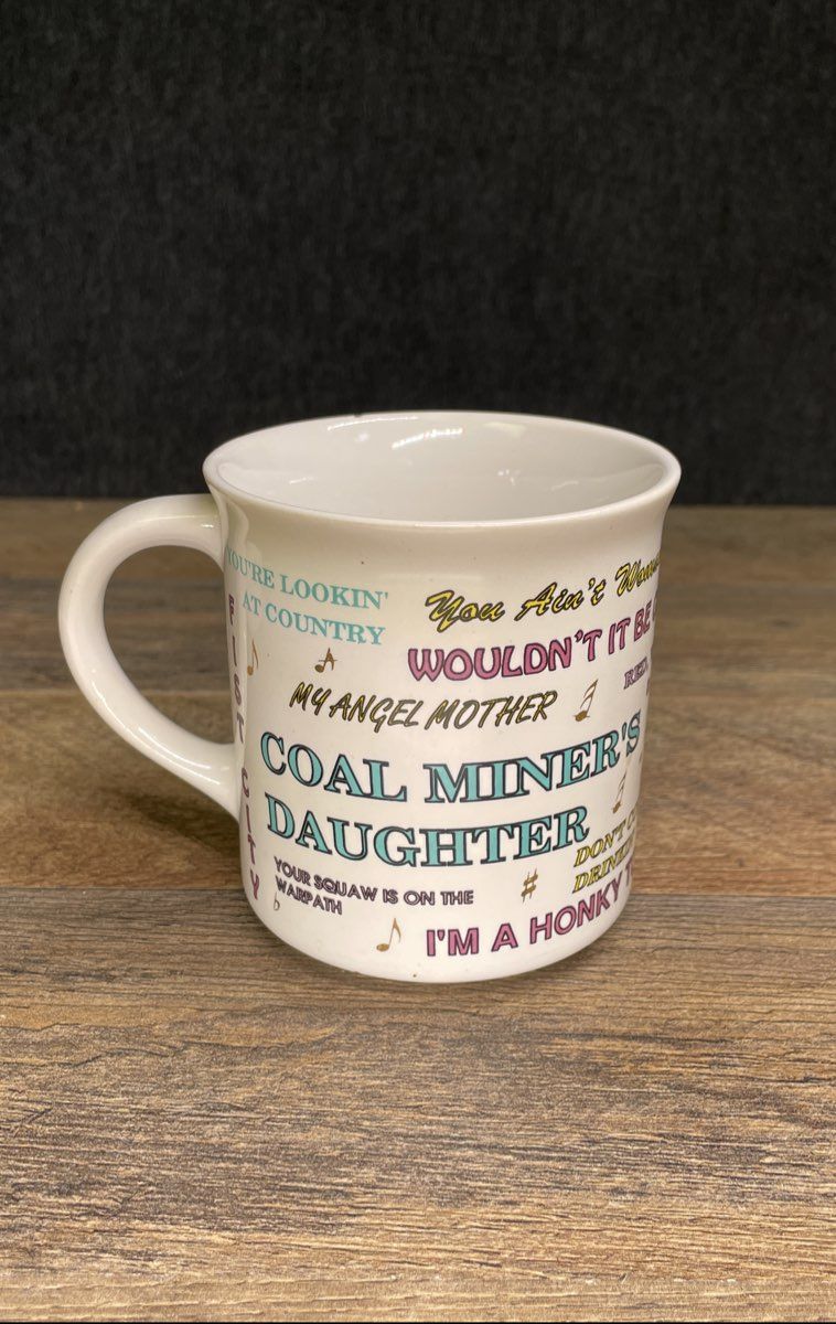 Set Of 2 Loretta Lynn Ceramic Mugs