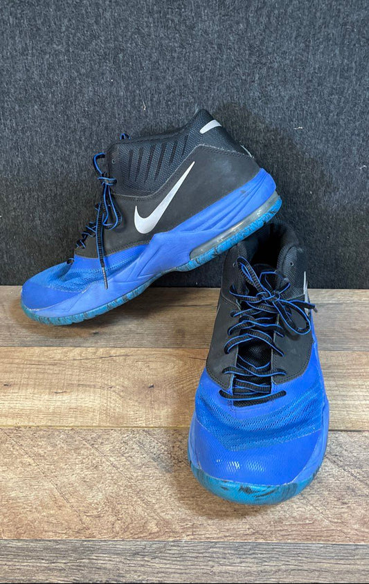 Nike Air Max Emergent Blue Black Basketball Shoes Size 9