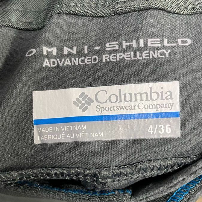 Columbia Women's Gray Saturday Trail Omni-Shield Hiking Outdoor Pants Size 4