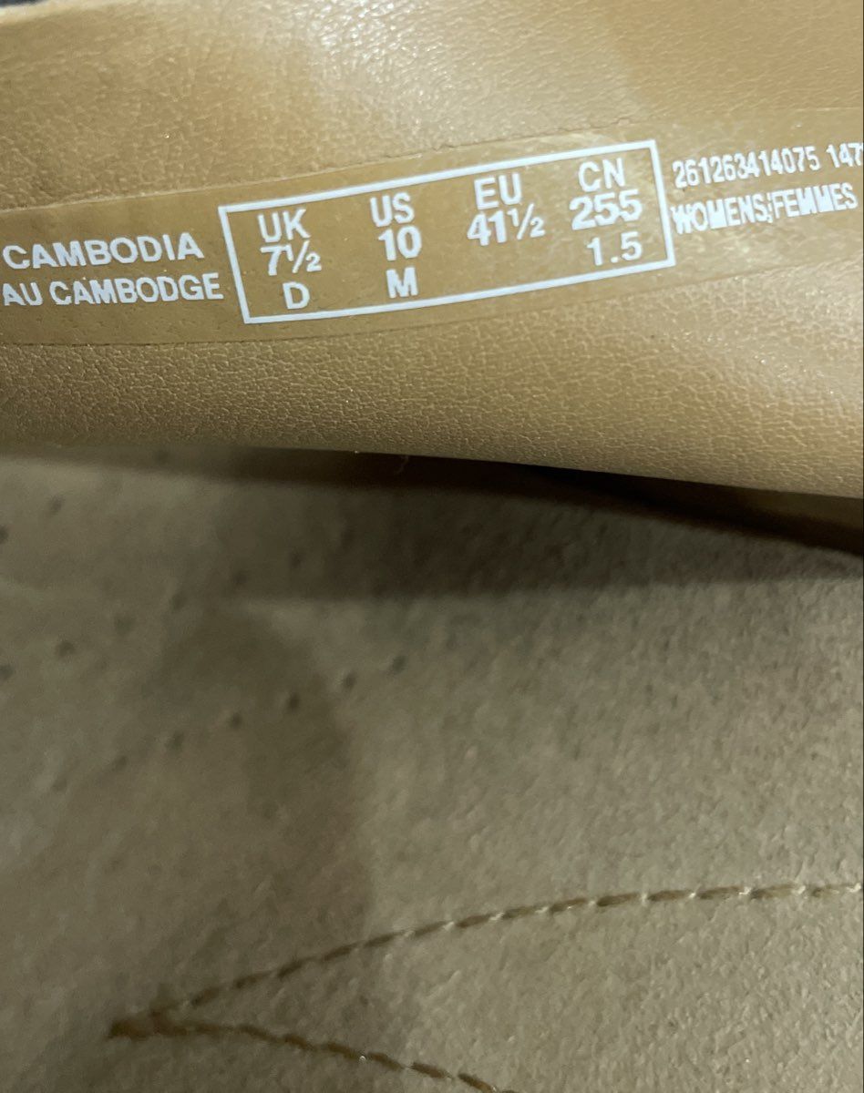 Clarks Annadel Eirwyn Dark Grey Suede Cork Wedge Sandals Women's Size 10