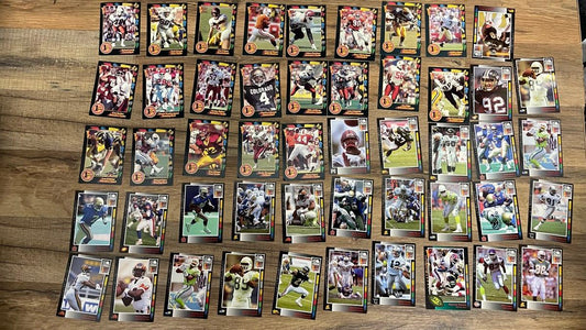 Football Card Lot Early 1990s Wild Card Pro Set 50 Cards See Photos